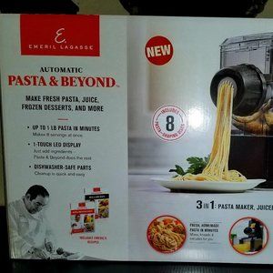Brand New still in Box Emeril Lagasse Automatic Pasta & Beyond Maker